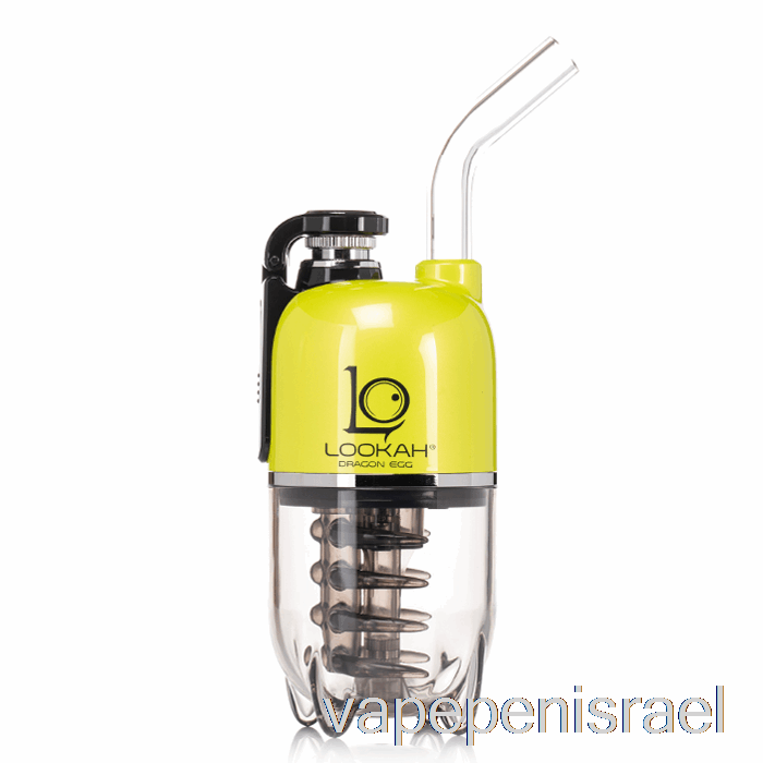 חד פעמי Vape Israel Lookah Dragon Egg E-rig Vapor Kit ניאון ירוק